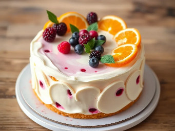 Orange and Elderberry cake