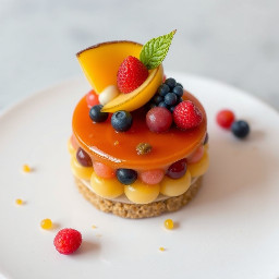 Forma di mela Mousse di mela strato di  mele a pezzettini con vaniglia tipo marmellatina,glassata al caramello e appoggiata su biscotto sottile